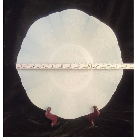 Antique Macbeth-Evans American Sweetheart Monax Depression Glass Platter - Picture 4 of 15